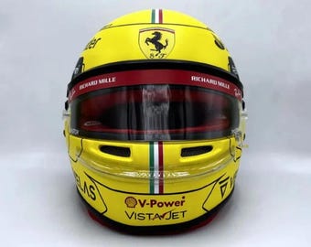 Charles Leclerc helmet - Ferrari 2022 F1 team