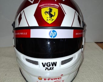 Decorative F1 Helmet Charles Leclerc Monaco GP 2024 – Handmade 1:1 Replica Ferrari SF-24
