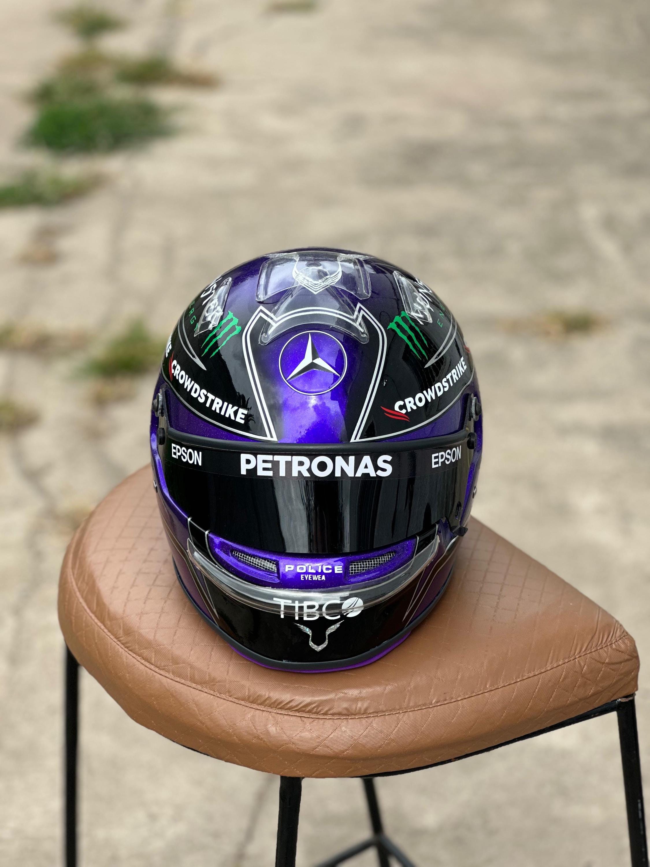 F1 ルイスハミルトン選手 2020 1/2 ヘルメット F1 1/2ヘルメット ルイス・ハミルトン 2020年モデル 【公式通販】