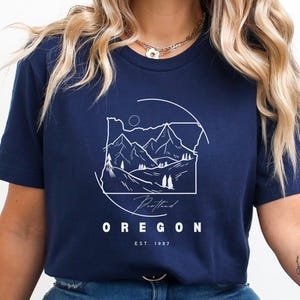 Portland Oregon t-shirt, PNW Tee, Oregon Pride, Personalized Portland Gift, Pacific Northwest tshirt, Portland t-shirt, Oregon state tshirt