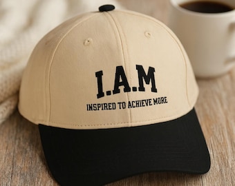 I AM Baseball Cap: Motivational Affirmation Hat