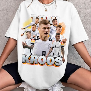 Toni Kroos Germany National Team Bootleg Design T-shirt, Football T-shirt, Kroos T-shirt, Bayern, Germany, Real Madrid