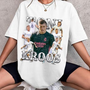 Toni Kroos Bootleg Design T-shirt, Football T-shirt, Kroos T-shirt, Real Madrid, Germany, Gift for Him, Legend