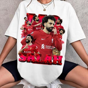 Mohamed Salah Liverpool Bootleg Design T-shirt, Football T-shirt, Salah T-shirt, Liverpool, Egypt, Gift for Him