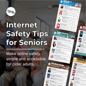 Conseils de sécurité Internet pour les personnes âgées - Guide imprimable