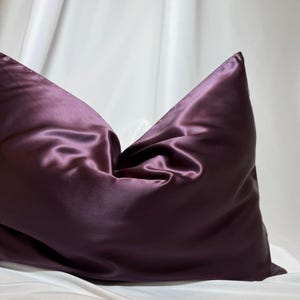 Natural Silk Pillowcase | 100% 6A Mulberry silk pillowcase with zipper style | Queen size