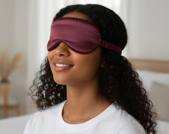 Mulberry Silk Sleep Mask: Natural, Hypoallergenic Eye Mask