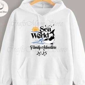 Sea World Family Adventure 2025 Svg, Sea World Svg, Sea World Family Svg, Sea World Summer Svg, Summer Svg Files