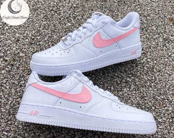 Custom Color AF1 Sneakers, Air Force 1 Hand Painted, Personalized Shoes