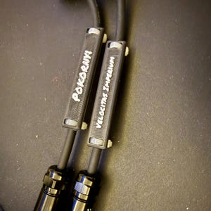 Custom 3D Printed Cable Labels with Zip Ties