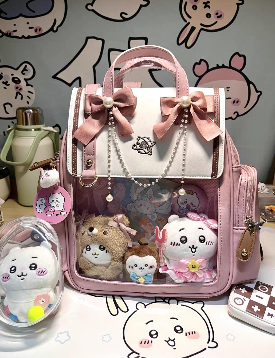 Kawaii Cute Cute Mini Book Bags Mini Backpack PU Leather Kawaii