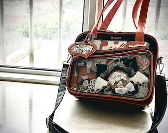 ITA Bag, Clear Window Bag, Display Bag, Doll Bag, Shoulder Bags, Handbags, Backpacks, Handbags, Pin Bag, Gifts Bag