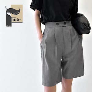 Women&#39;s Wide Leg Shorts | High Waist Fashion Bottoms | Double Button Wide Leg Design | Gift For Her