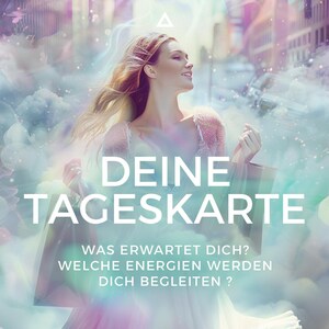 Tarot Tageskarte / Orakelkarte / Lesung / deutsch / per Etsy Textnachricht