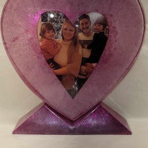 3D Resin Heart Keepsake