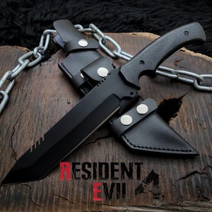 Resident Evil 4 Remake Ada Wong Replica Knife | Gaming Prop | Leon Kennedy | Cosplay | Valentine day gift | Hunting knife | Camping Gear