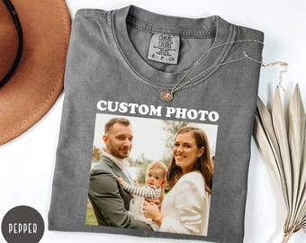 Komfort Farben Kundenspezifisches Foto-T-Shirt : Personalisiertes Bild-T-Shirt