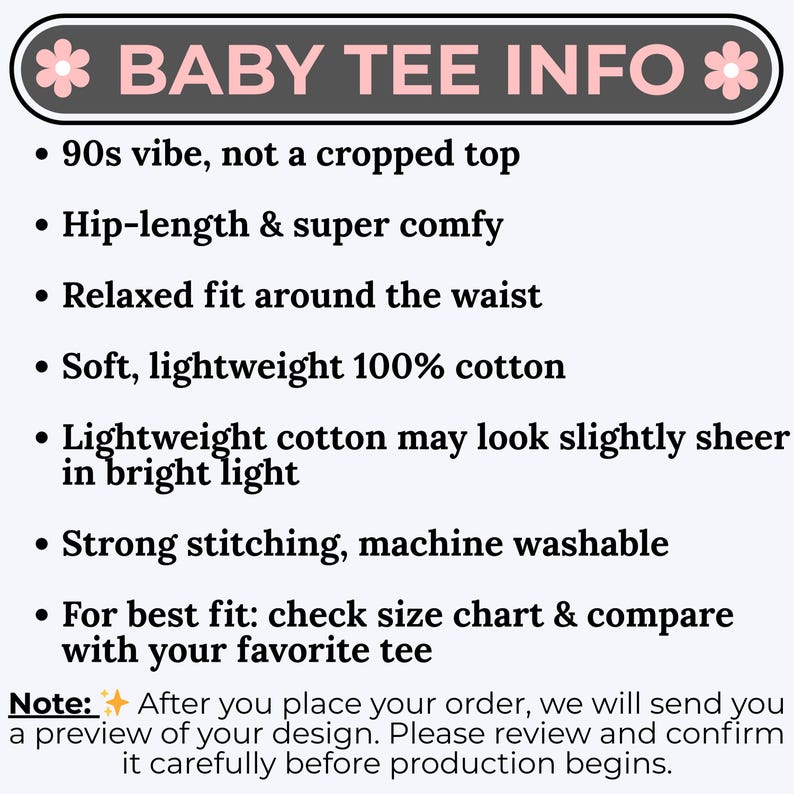 Custom Text Baby Tee, Personalized Photo OR Text, Custom Picture Baby Tee, Aesthetic Tee, Personalized Y2K Shirt, 90s Tee,Trendy Y2K Fashion image 4