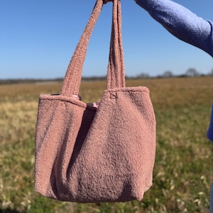 Einzelstücke / Mom Bag / XL Shopper / Kinderwagentasche / Große Henkeltasche / Teddyshopper / Umhängetasche