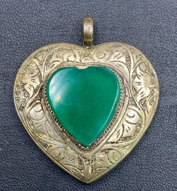 Old Unique Solid Silver Near Eastern Handmade Pen… - image 6