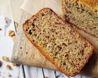 Keto Banana Walnut Bread Mix: Low Carb, Sugar & Gluten-Free