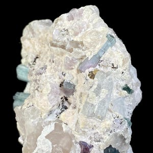 160 Carat Rare Tourmaline With Feldspar Crystal Natural High-Quality Healing Stone & Mineral Specimen From Pakistan