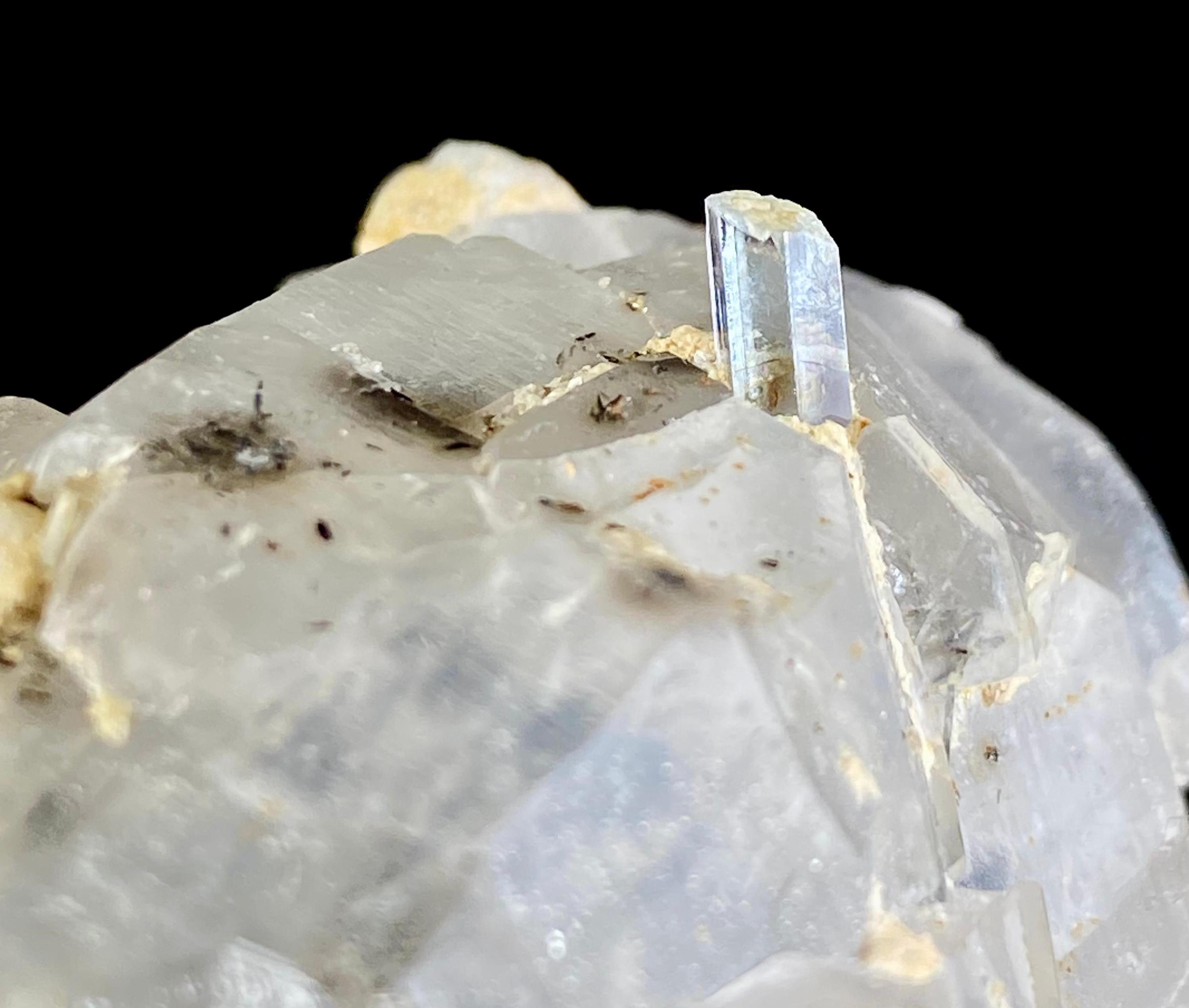 12Ct】パキスタン産 アクアマリン クォーツ 鉱物標本 パキスタン産 