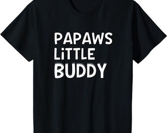 Papaws Little Buddy Lindo PNG, Papá Divertido PNG, Día del Padre PNG, Regalo para Papá, Camiseta de Papá, Significado de Papá PNG, Vida de Papá