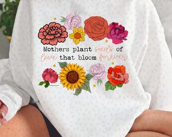 Cita floral retro para mamá (Png), Día de la Madre (Png), Regalo para mamá, Día de la Madre (Png), Sublimación de mamá (Png), Primavera (Png), Descarga digital