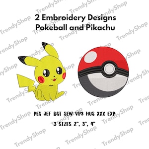 Pokeball poke monster digital file embroidery design pack pes jef dst sew vp3 hus exp xxx anime kids