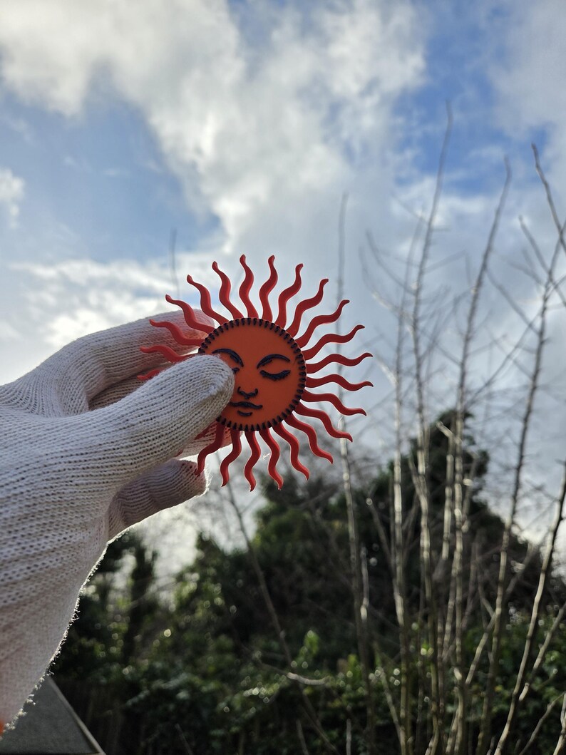 Fidget Spinner impreso en 3D con rodamiento de metal / Juguete de escritorio de PLA con decoloración / Giro suave imagen 11