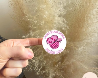 Last Rodeo Hen Do Sticker Template – Bachelorette Party Decor