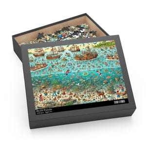 Underwater Adventure: A Search-and-Find Puzzle