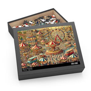 Carnival Chaos: A Search-and-Find Puzzle Adventure