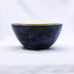 Large Lilac Handmade Ceramic Stoneware Bowl