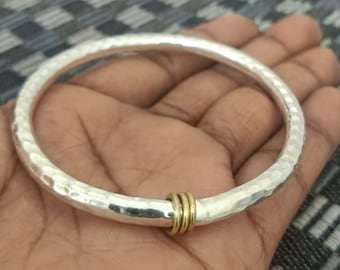 ヴィンテージの古い中国輸出の重厚なチャンキーなスターリングシルバー 