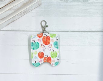 Pumpkin 2 Themed Hand Sanitizer Holder { Sanitizer Included - Ready to Ship }