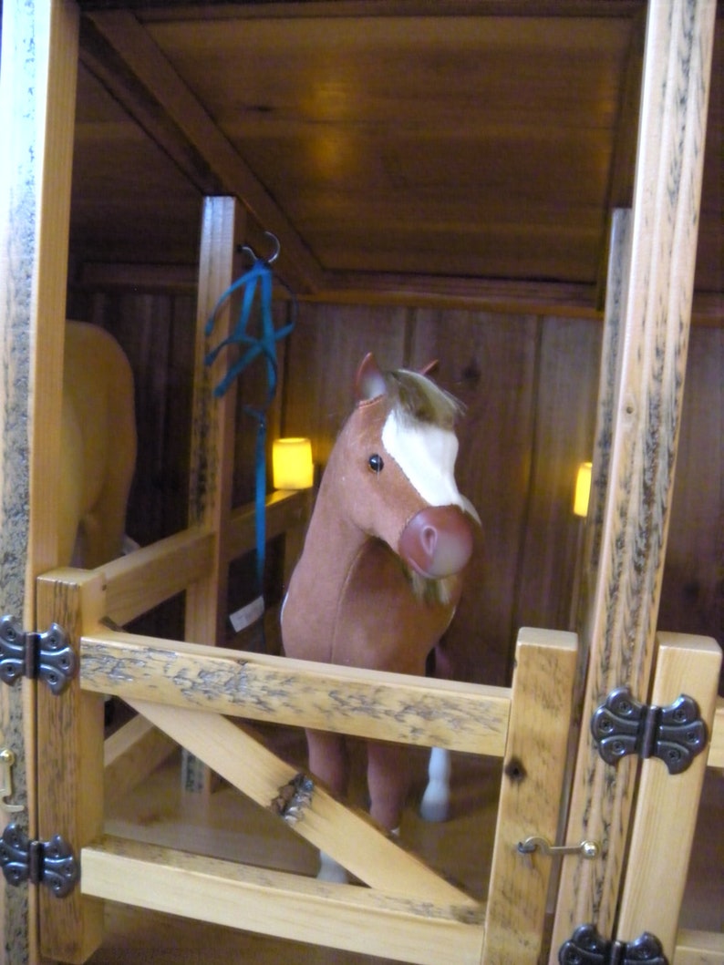 Horse Barn & Stable Set for American Girl Doll Etsy