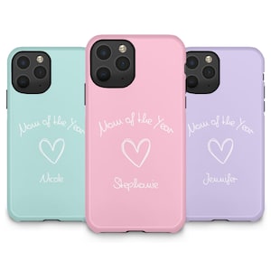 Personalized Mom Gift iPhone Case, Custom Name Mother&#39;s Day Gift, Mom of the Year Phonecase, Birthday Present for Mum, iPhone 12 13 14 15 16