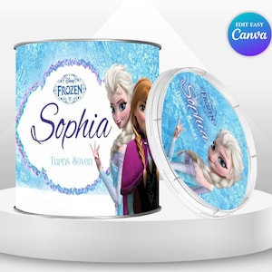 エルサの誕生日 プリングルス ラベル アナと雪の女王 パーティー 女の子 7歳の誕生日パーティー 記念品 ラベル アナと雪の女王 テーマパーティー アナ アナと雪の女王 プリンセス エルサ パーティー オラフ FG2