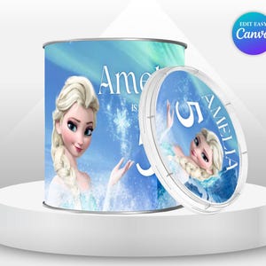 エルサの誕生日 プリングルス ラベル アナと雪の女王 パーティー 女の子 4歳の誕生日パーティー 記念品ラベル アナと雪の女王 テーマパーティー アナ アナと雪の女王 プリンセス エルサ パーティー オラフ FG1