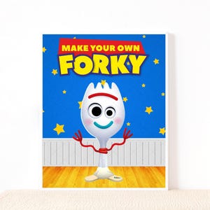Toy Story Tischschild Forky Toy Story Tischschild Party Kinder Geburtstagsparty Buzz Lightjahre Toy Story Cowboy Party Schild Toy Story Alien TS