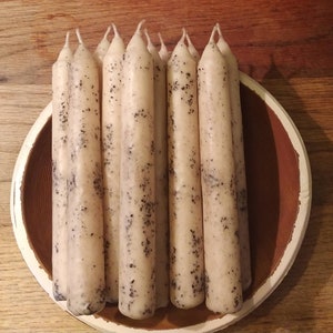 PRIMITIVE GRUBBY TAPERS 7 Inch Highly Scented ~ Vanilla ~