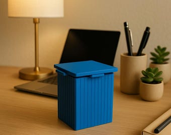 Organizador de escritorio pequeño - Caja contenedora - Archivo de impresión 3D STL de Preciso3D