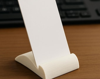 Minimalist Photo Display Stand STL File | 3D Print Desk Decor (Digital Download)