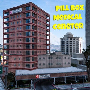 Hospital Fivem: Hospital PillBox | MLO Médico | Otimizado | Alta Qualidade
