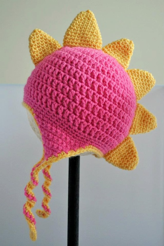 PDF PATTERN Dapper Dino Crochet Hat 