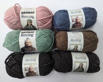 Bernat Roving Yarn Multiple Colors - DISCONTINUED!