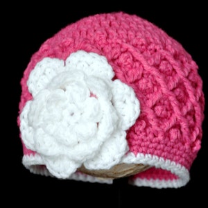 PDF PATTERN Crochet Diamond Lattice Hat image 3