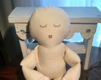 20” Cloth NDT Therapy Doll body newborn Infant jointed BABY Pediatric Course flexible katiesdolls